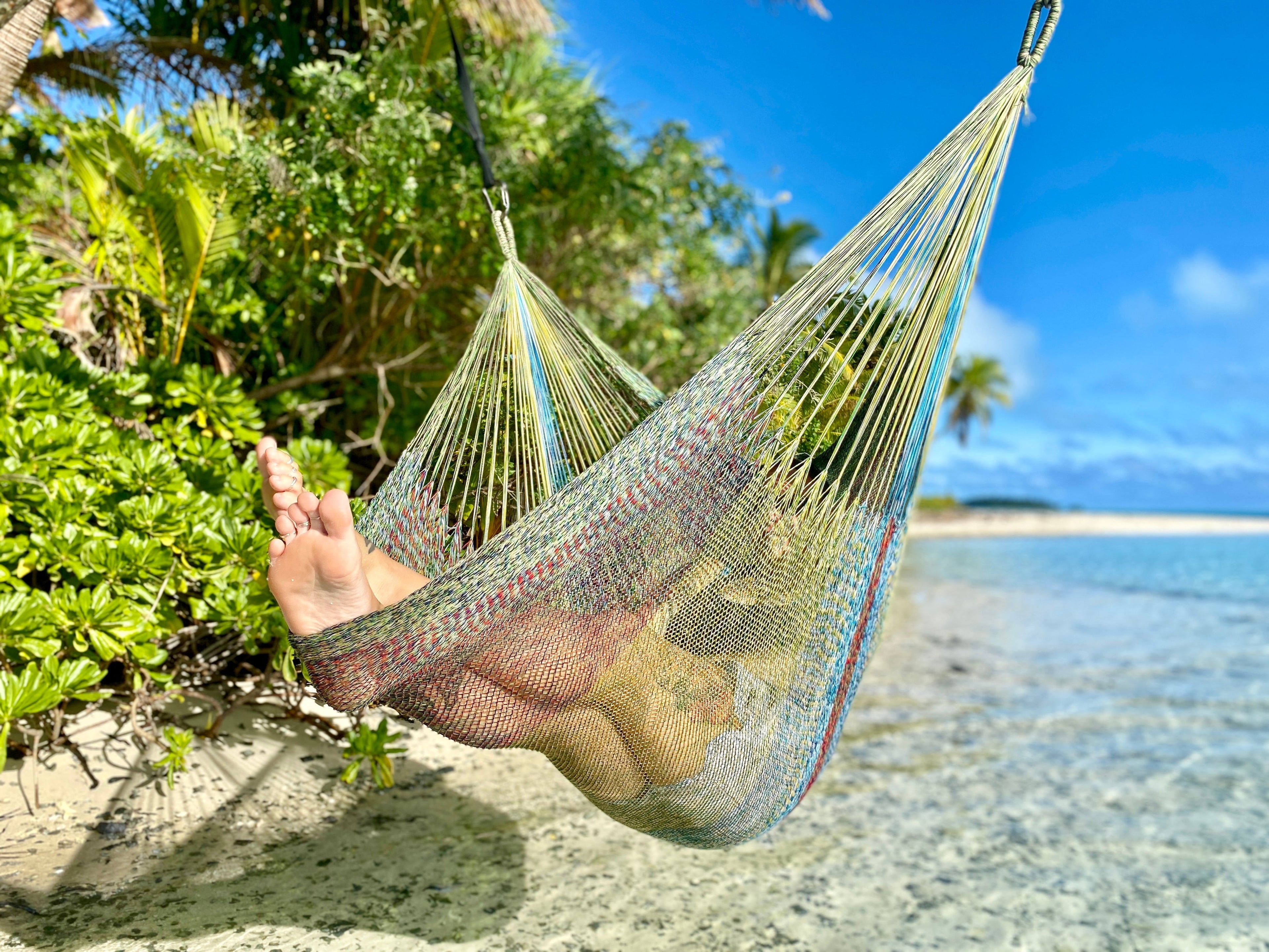 Thai Hammock Chairs • Handwoven in Northern Thailand • UV-Resistant • 500 lb Rated • Fair Trade