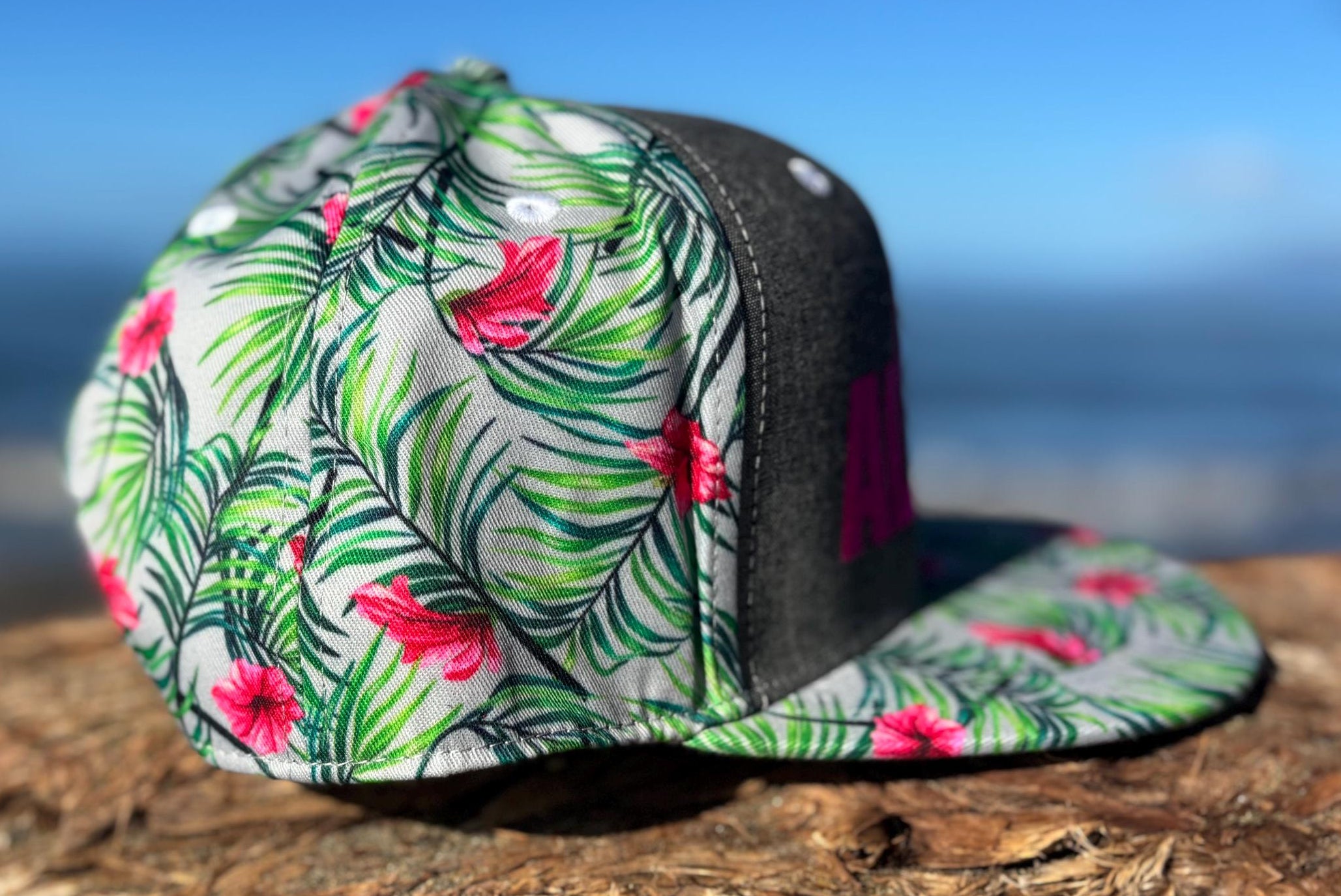 Maui Hawaii Snapback Hat | Embroidered Flat Bill | Authentic Island Design