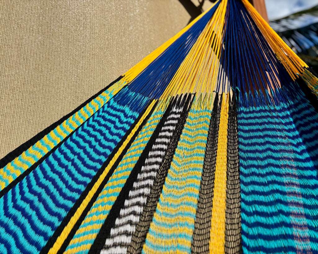 Handwoven Thai Hammock • Weather-Resistant, Fair Trade (Natural White, Cream Color) (Copy)