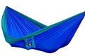 Parachute Silk Travel Hammock • Double 6.5’x10’ • 440 lb Rated • Includes 24 kN Carabiners & Stuff Sack • Ultralight & Breathable • Handcrafted in Bali Since 1996