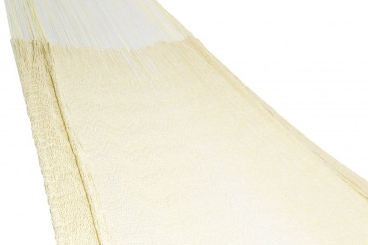 Traditional Mayan Hammock • Natural Undyed Cotton • Handwoven in Yucatán • Single, Double & Family Sizes • Fair Trade • Free Shipping