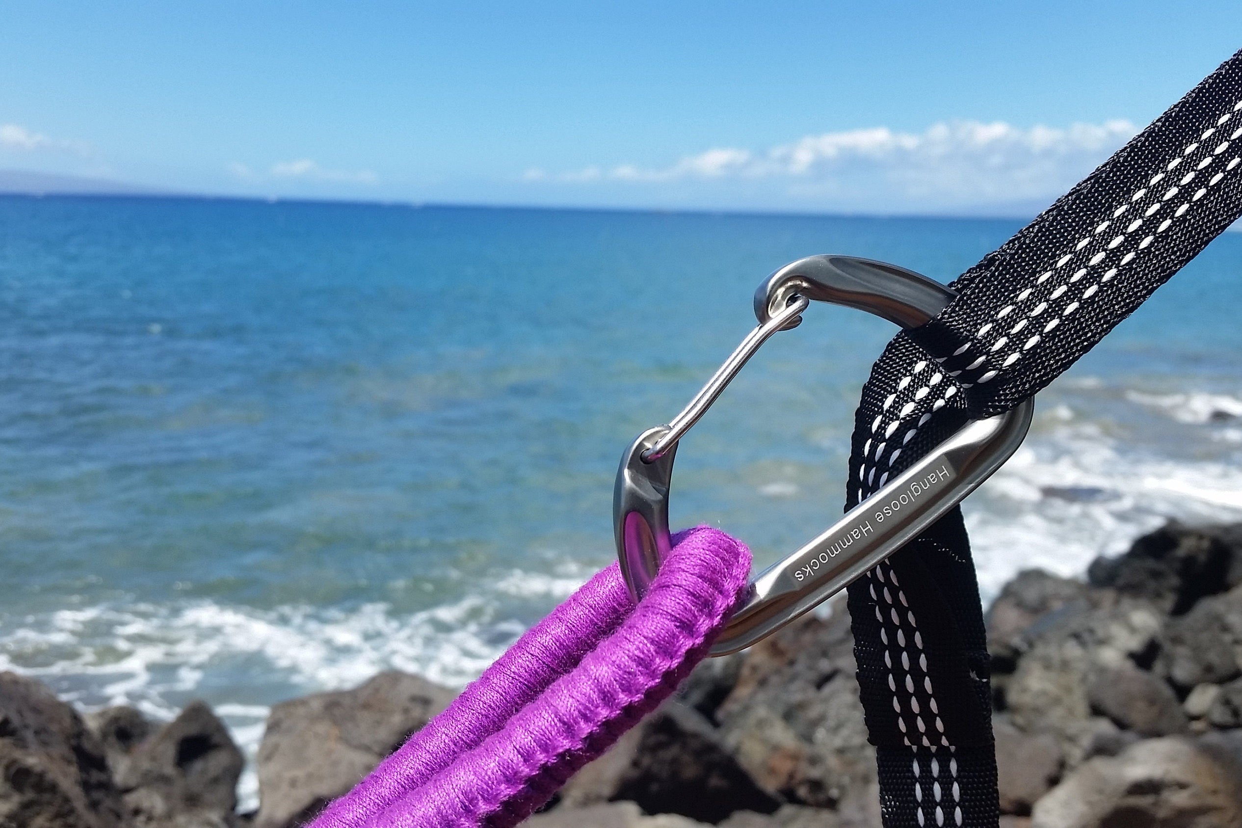Hammock Tree Straps • 600 lb Rated • 9ft Nylon Loop Straps • 30 Adjustments • Free Shipping from Maui
