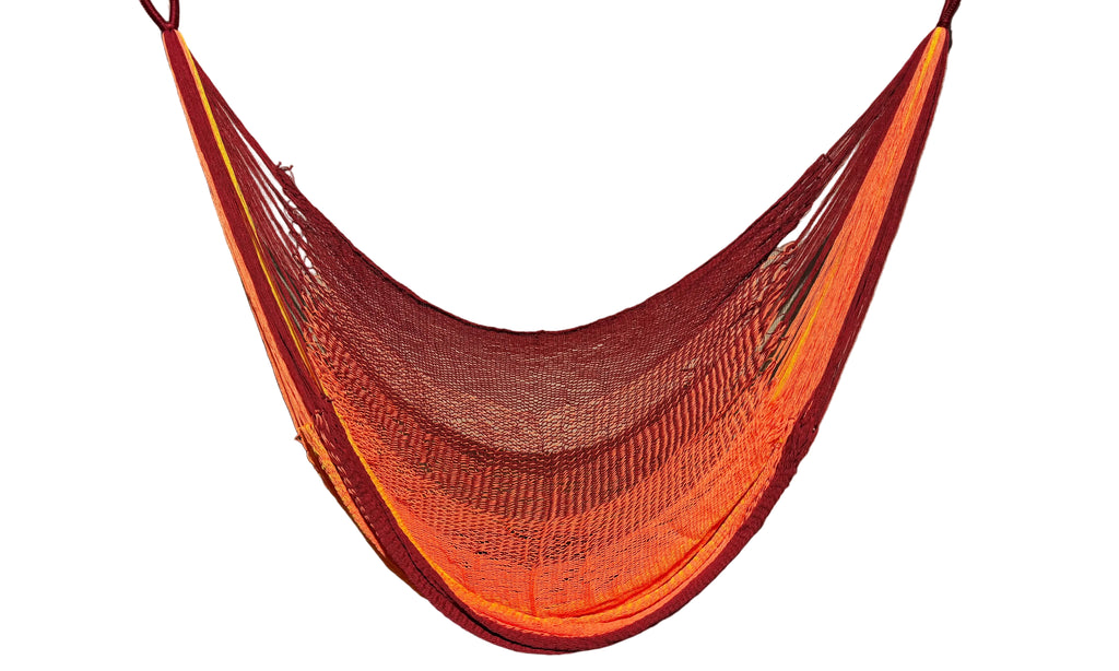 Thai Hammock Chair • Gold • Handwoven in Thailand • UV-Resistant • 500 lb Rated • Ultralight • Fair Trade