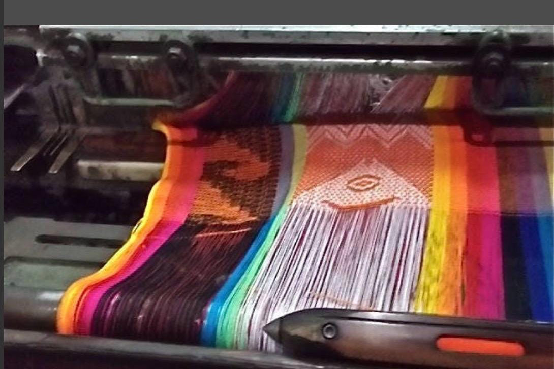 Braided Fringe Hammock: Inca Pattern, UV & Mildew Resistant, Lightweight