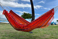 Braided Fringe Hammock: Inca Pattern, UV & Mildew Resistant, Lightweight