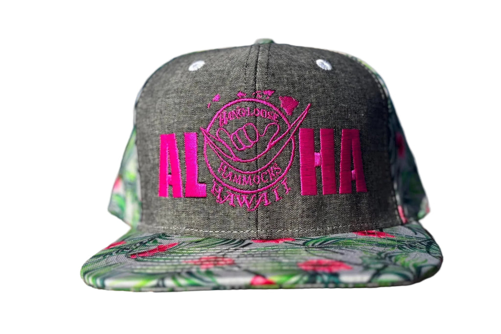 Maui Hawaii Snapback Hat | Embroidered Flat Bill | Authentic Island Design