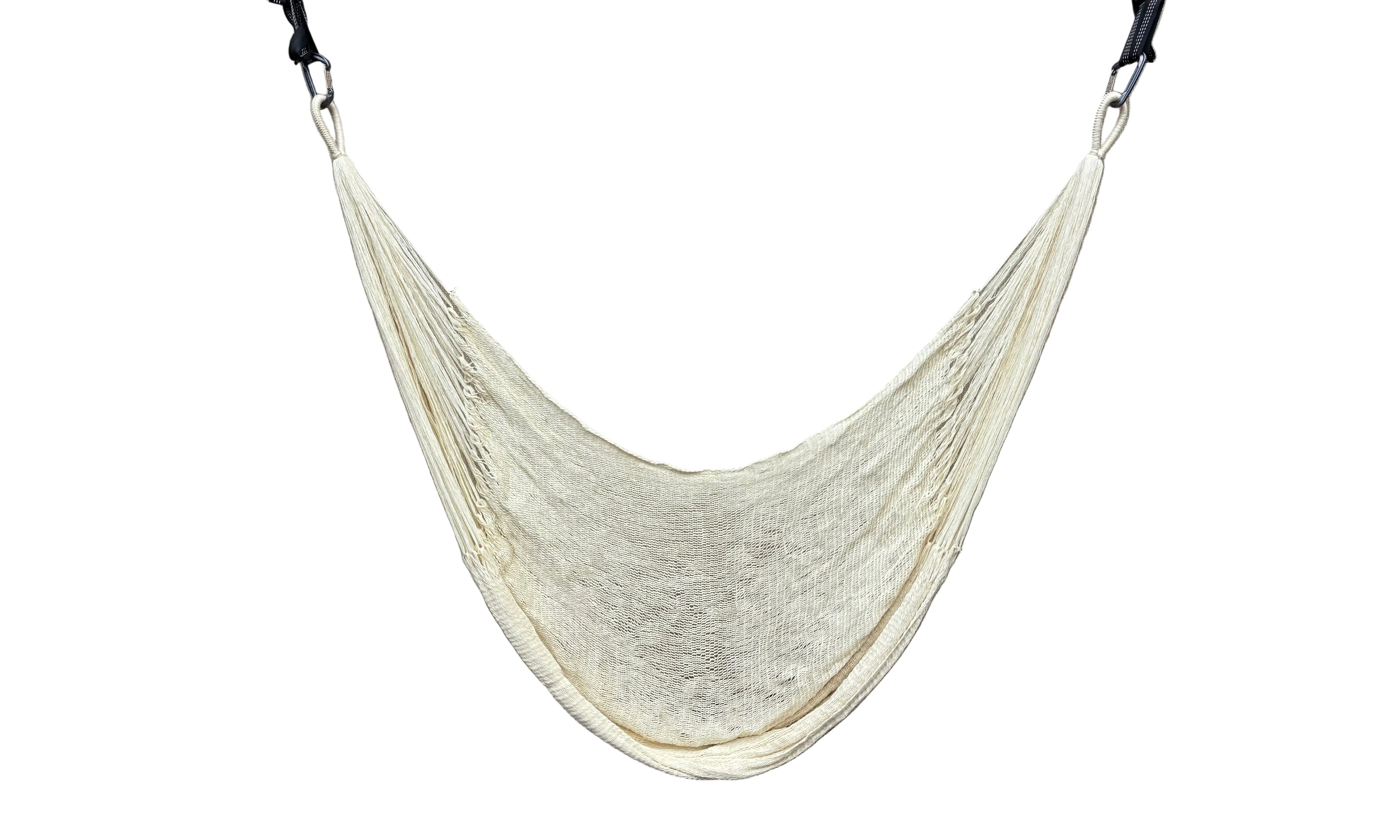Thai Hammock Chair • Natural • Handwoven in Thailand • UV-Resistant • 500 lb Rated • Ultralight • Fair Trade