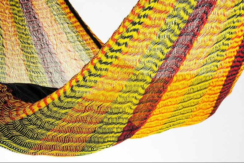 Traditional Mayan Hammock • Multicolor Artisan’s Choice • Handwoven Cotton • Single, Double & Family Sizes • Fair Trade • Free Shipping