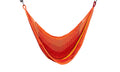 Thai Hammock Chair • Orange, Maroon & Mustard • Handwoven in Thailand • UV-Resistant • 500 lb Rated • Ultralight • Fair Trade