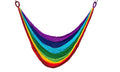 Thai Hammock Chair • Rainbow Color • Handwoven in Thailand • UV-Resistant • 500 lb Rated • Ultralight • Fair Trade