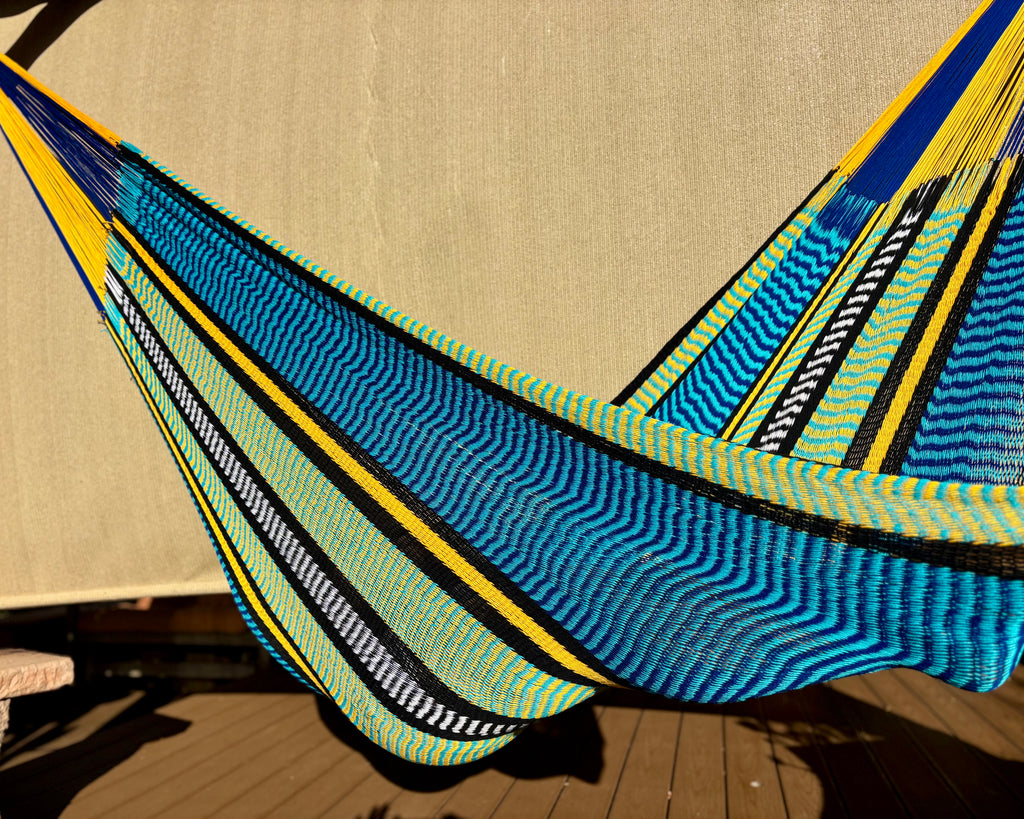 Handwoven Thai Hammock • Weather-Resistant, Fair Trade (Natural White, Cream Color) (Copy)