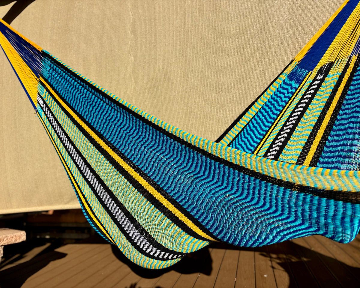 Handwoven Thai Hammock • Weather-Resistant, Fair Trade (Natural White, Cream Color) (Copy)