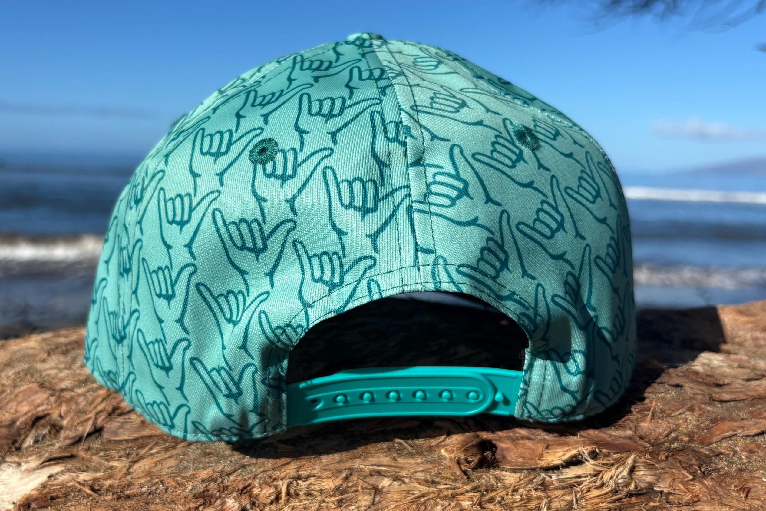 Limited Print Snapback Hat | Maui Hawaii Embroidered Flat Bill | One Size Fits Most