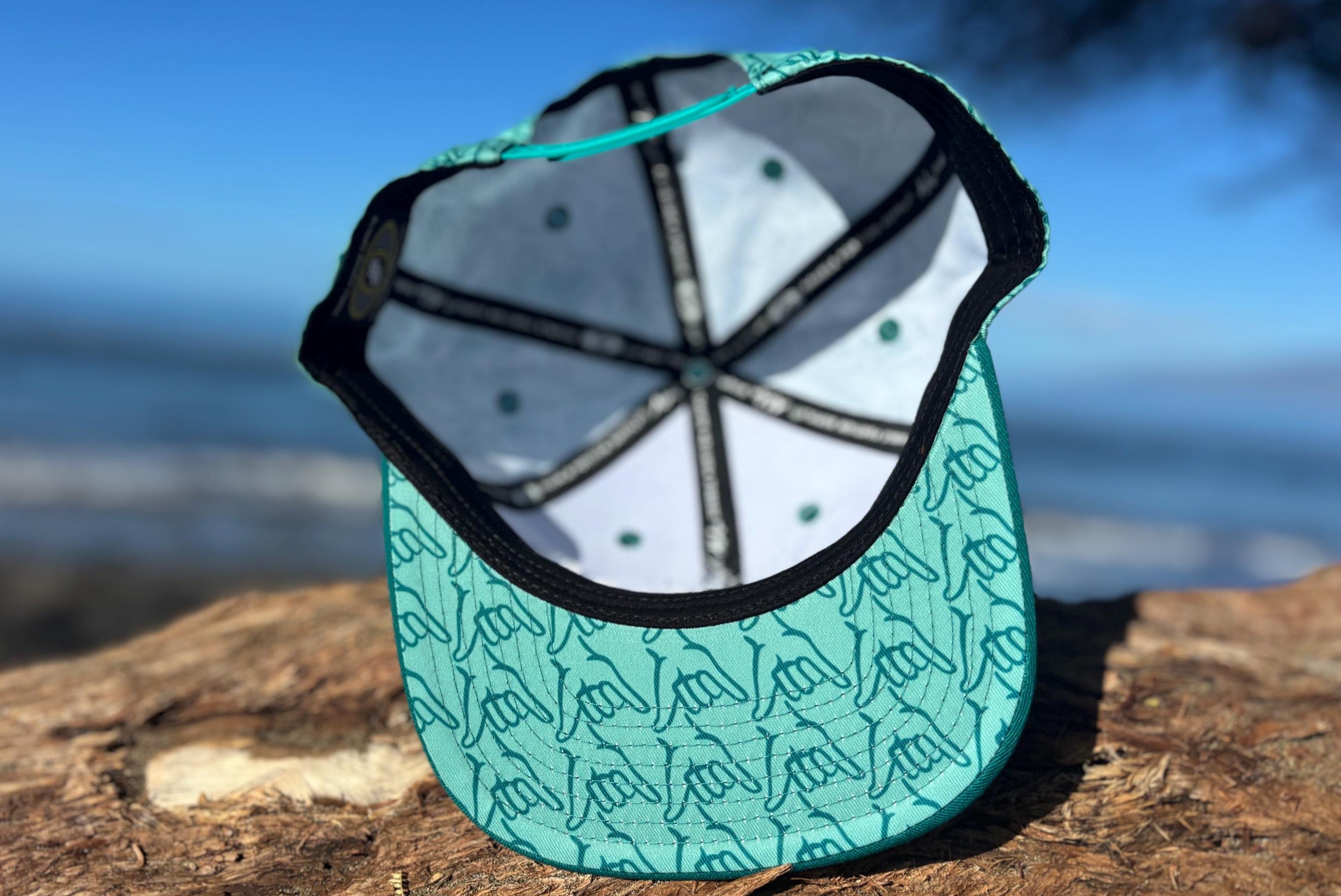 Limited Print Snapback Hat | Maui Hawaii Embroidered Flat Bill | One Size Fits Most