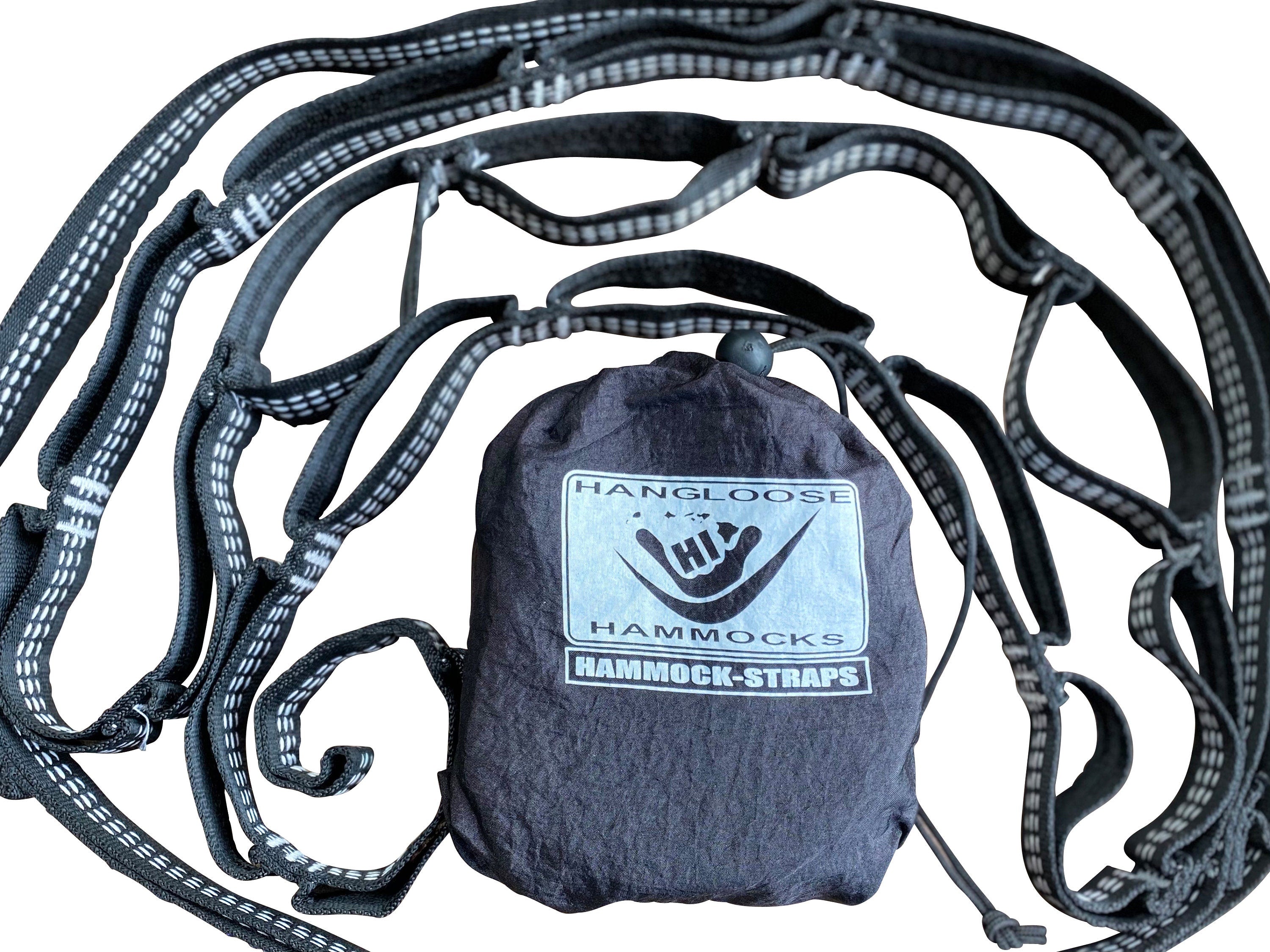 Handwoven Thai Hammock • Weather-Resistant, Fair Trade Nalu/Wave Blend (White, Light & Dark Blue with purple stripes) Beautiful