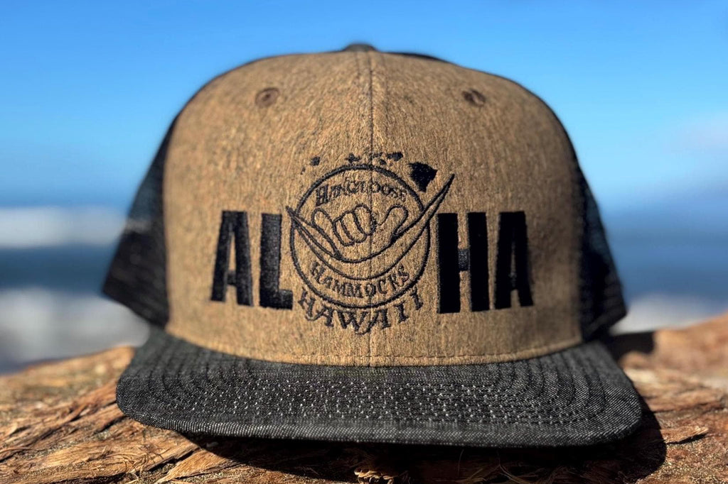Hawaiian Embroidered Snapback Hat | Maui-Made Aloha Flat Bill | Lahaina Legacy