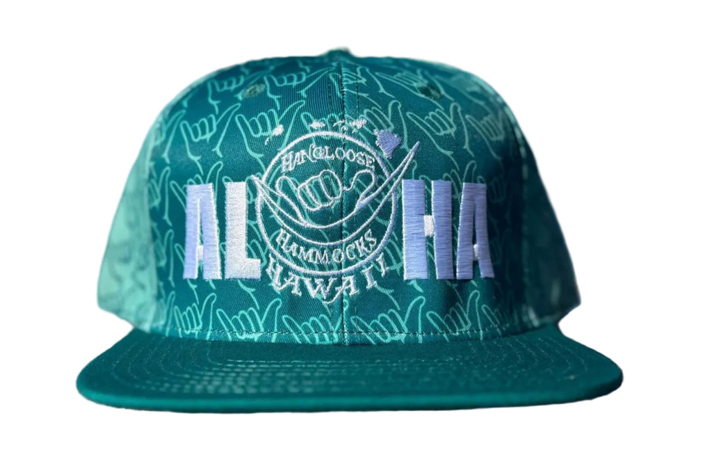 Limited Print Snapback Hat | Maui Hawaii Embroidered Flat Bill | One Size Fits Most