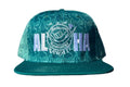 Limited Print Snapback Hat | Maui Hawaii Embroidered Flat Bill | One Size Fits Most