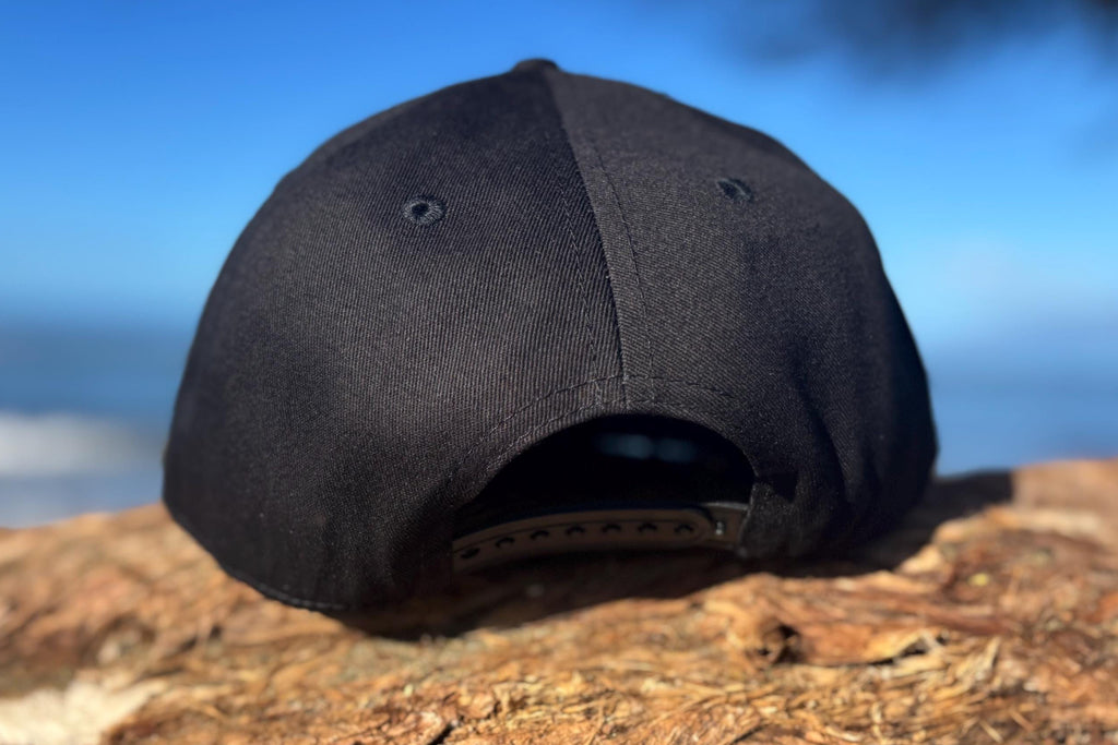 Polynesian Art Snapback Trucker Hat | Embroidered Aloha Flat Bill | Maui Hawaii