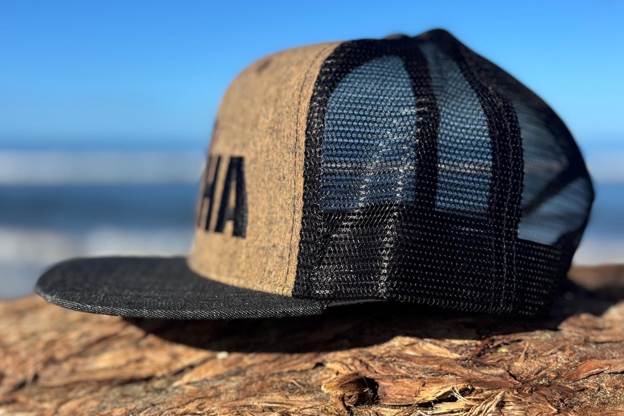 Hawaiian Embroidered Snapback Hat | Maui-Made Aloha Flat Bill | Lahaina Legacy