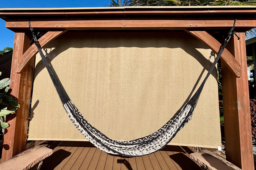 Thick Cord Mayan Hammock • 100% Breathable Cotton • 800+ lb Rated • Handwoven in Yucatán • Fair Trade • Choose Your Color