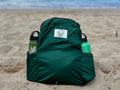 Parachute Silk Backpack • Forest Green • Ultralight 6.6 oz • Lightweight Travel Pack • 8 Colors • Free Shipping from Maui