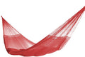 Traditional Mayan Hammock • Fiesta Red • Handwoven Cotton • Single, Double & Family Sizes • Fair Trade • Free Shipping